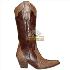 Bota texas cano selvagem pinhao sv8963